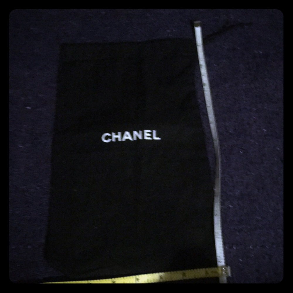 Authentic Chanel Dustbag 12 6/8 X 7 5/8